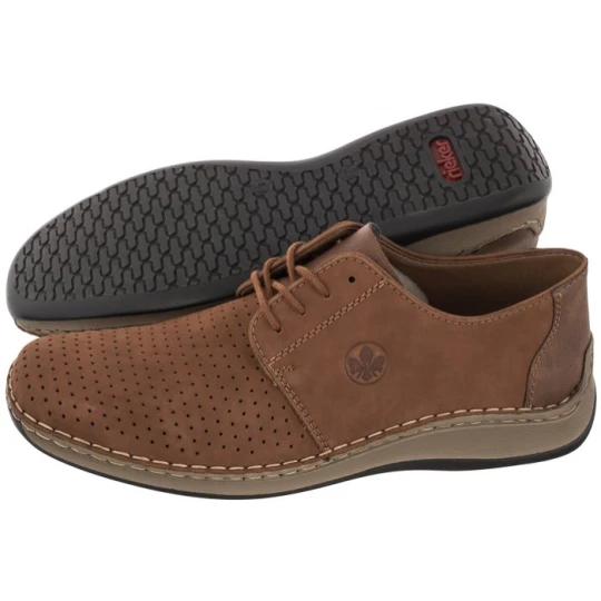 Zdjęcie produktu Półbuty Brązowe 05226-24 Brown (RI20-a) Rieker