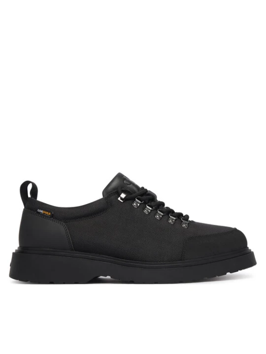 Zdjęcie produktu Półbuty Calvin Klein Combat Hiking Shoe Mix Mat Wl HM0HM02248 Czarny