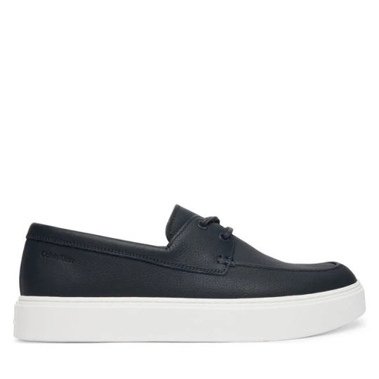 Zdjęcie produktu Półbuty Calvin Klein Hybrid Clean Boat Shoe Lth HM0HM02233 Granatowy