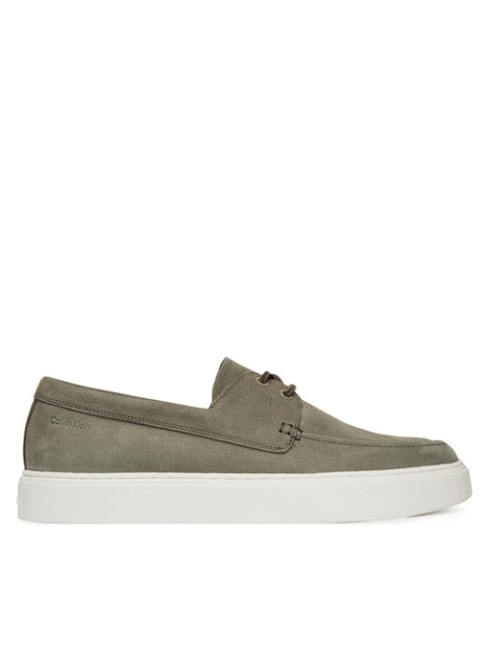 Zdjęcie produktu Półbuty Calvin Klein Hybrid Lace Up Boat Nu HM0HM01892 Szary