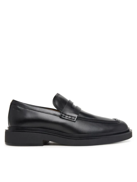 Zdjęcie produktu Półbuty Calvin Klein Sq Rubber Band Loafer Wax Lth HM0HM02273 Czarny
