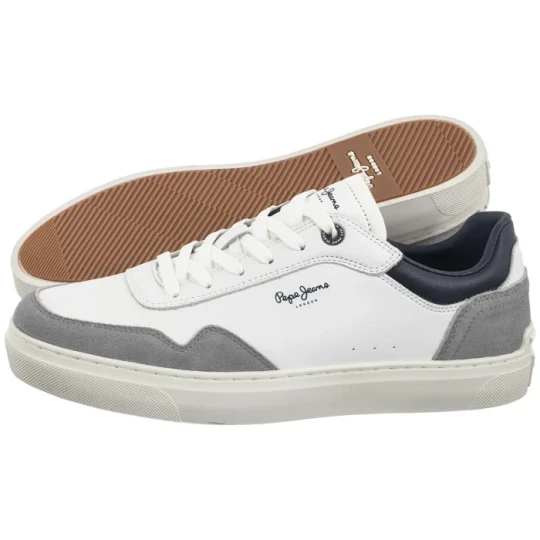 Zdjęcie produktu Półbuty Camden Collar M White PMS00046 800 (PE17-a) Pepe Jeans
