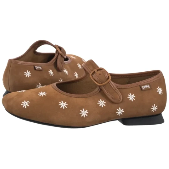 Zdjęcie produktu Półbuty Casi Myra Lara Area Embr.Flowers K201904-001 (CE38-a) Camper