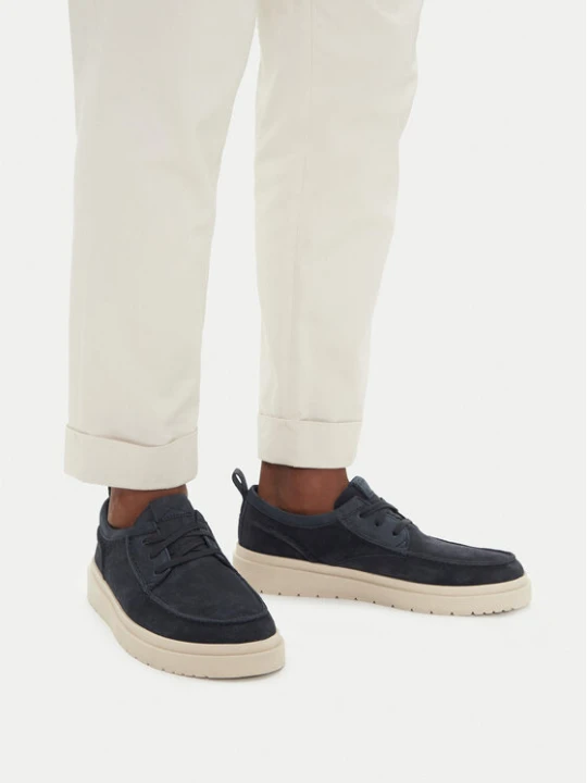 Zdjęcie produktu Półbuty Clarks Polden Moc 26180866 Granatowy