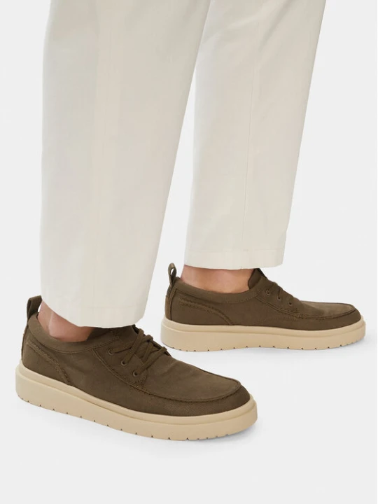 Zdjęcie produktu Półbuty Clarks Polden Moc 26186615 Zielony