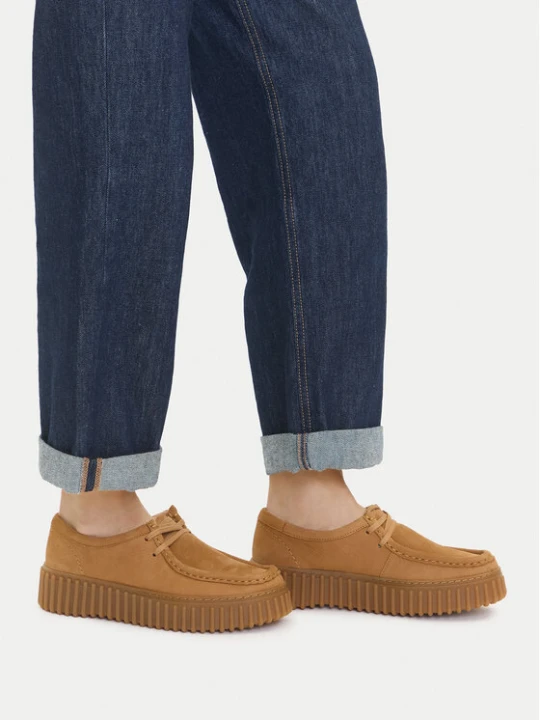 Zdjęcie produktu Półbuty Clarks Torhill Bee 26172084 Brązowy