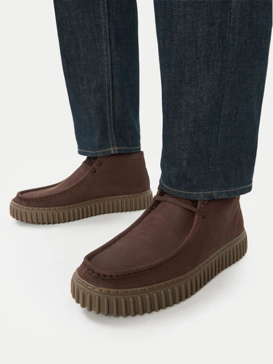 Zdjęcie produktu Półbuty Clarks Torhill Hi 26327242 Brązowy