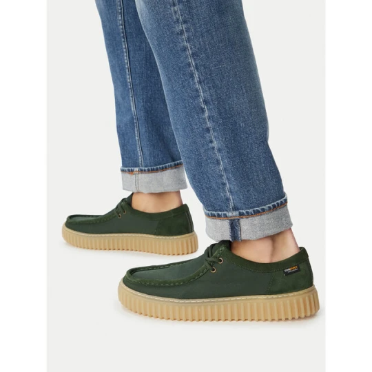 Zdjęcie produktu Półbuty Clarks Torhill Lo 26186160 Zielony