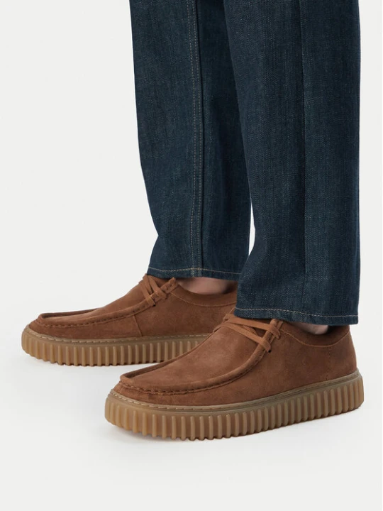 Zdjęcie produktu Półbuty Clarks Torhill Lo 26187376 Brązowy