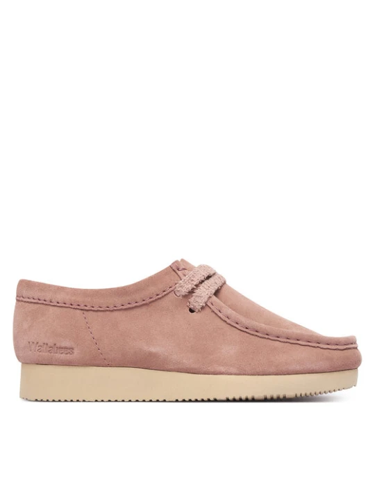 Zdjęcie produktu Półbuty Clarks Wallabee Lite. 26328429 Różowy