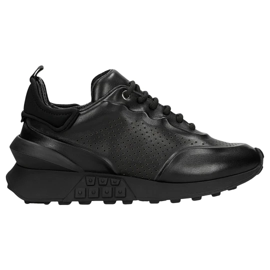 Zdjęcie produktu Czarne skórzane sneakersy damskie 46306-51 Wojas