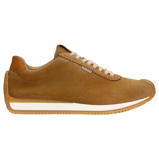 Zdjęcie produktu Beżowe sneakersy z dwoiny welurowej 46368-74 Wojas