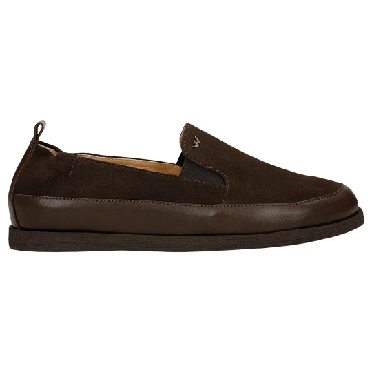 Zdjęcie produktu Brązowe mokasyny damskie z linii comfort 46405-72 Wojas