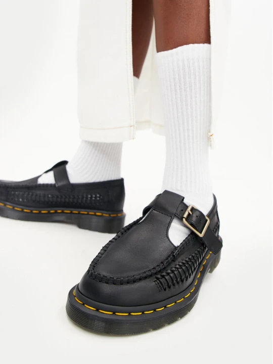 Zdjęcie produktu Półbuty Dr. Martens Adrian T Bar 31622001 Czarny