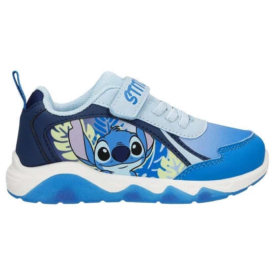 Zdjęcie produktu Niebieskie sneakersy stitch ze swiecaca podeszwa Bartek 87040-46