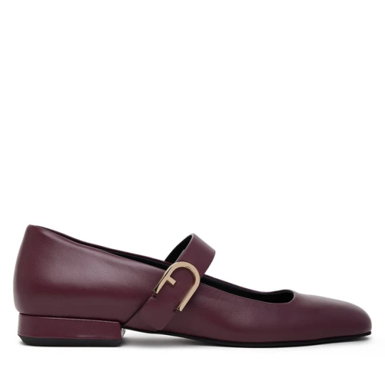 Zdjęcie produktu Półbuty Furla Chic Ballerina YJ70HIC X30000 AL 26700 Bordowy