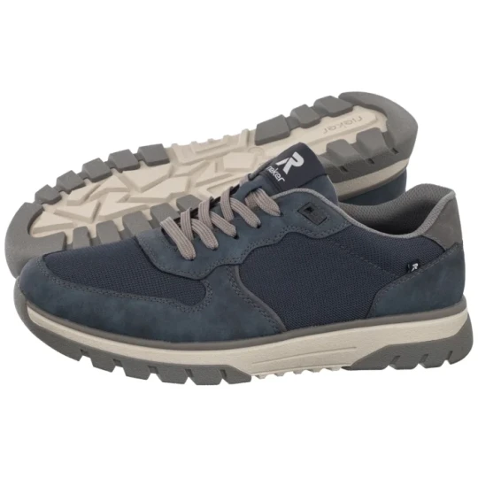 Zdjęcie produktu Półbuty Granatowe B9302-14 Blue (RI359-a) Rieker