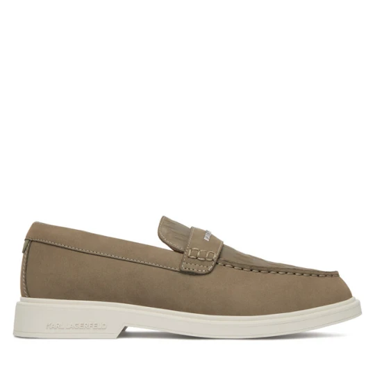 Zdjęcie produktu Półbuty KARL LAGERFELD KL21413 Szary Khaki