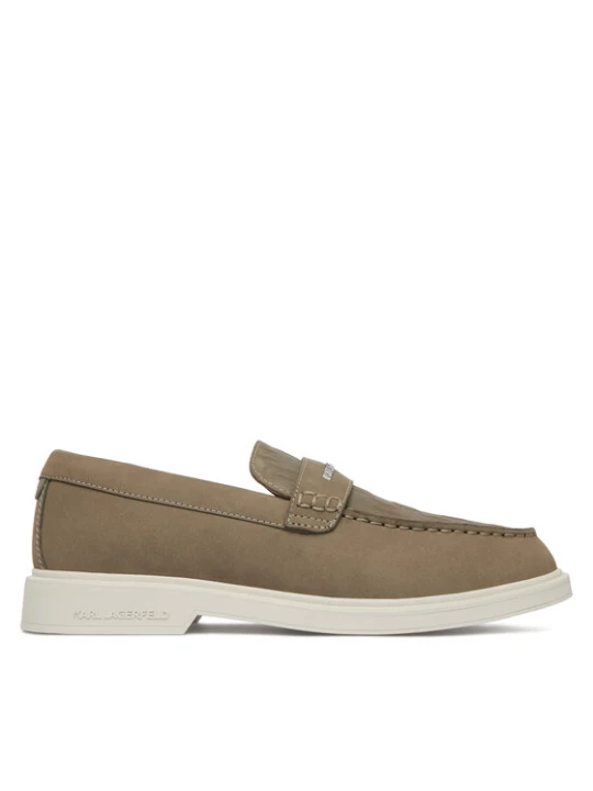 Zdjęcie produktu Półbuty KARL LAGERFELD KL21413 Szary Khaki