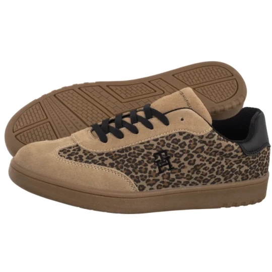 Zdjęcie produktu Półbuty Low Cut Lace-Up Sneaker Taupe / Beige T3A9-33971-1893B016 (TH1388-a) Tommy Hilfiger