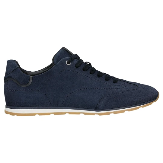 Zdjęcie produktu Granatowe sneakersy męskie na niskiej podeszwie 10300-76 Wojas