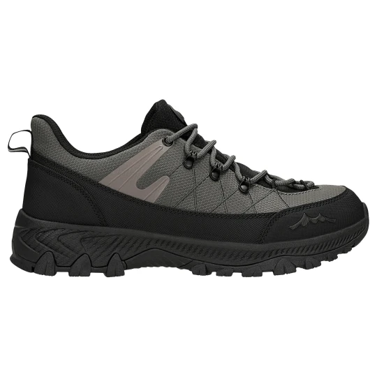 Zdjęcie produktu Czarno popielate trekkingi relaks z membrana nano tex r 34204-40