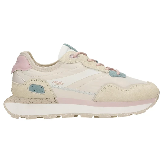 Zdjęcie produktu Pastelowe sneakersy damskie relaks na masywnej podeszwie r 46180-14