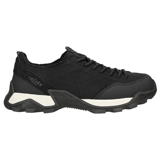 Zdjęcie produktu Czarne materialowe sneakersy relaks r 34212-41