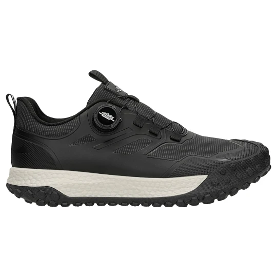 Zdjęcie produktu Czarne sneakersy relaks ze sznurowaniem na pokretlo r 10125-11