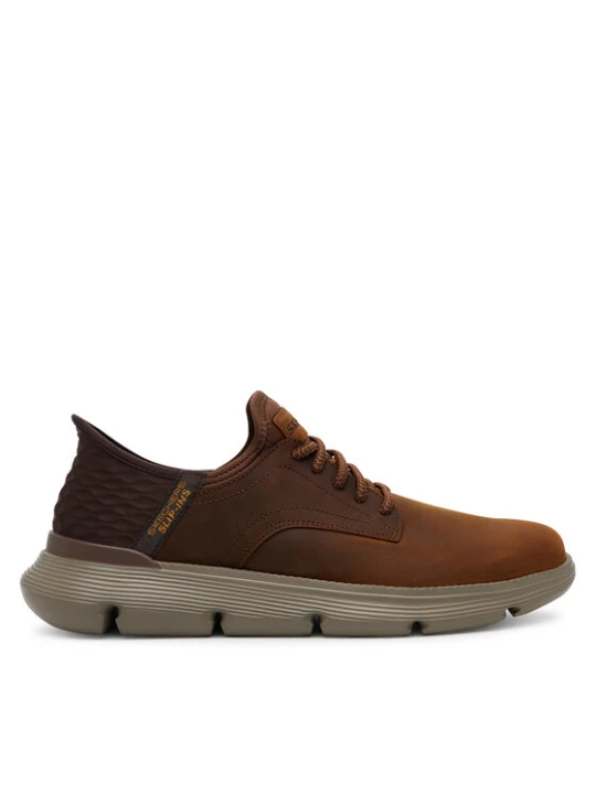 Zdjęcie produktu Półbuty Skechers Garza - Gervin 205046/CDB Brązowy