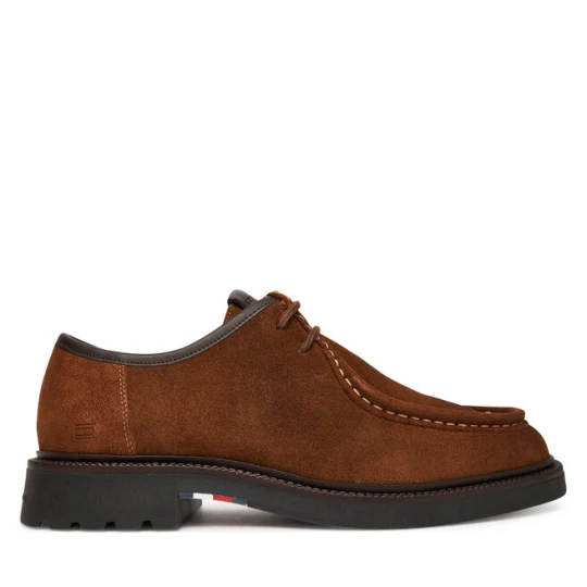 Zdjęcie produktu Półbuty Tommy Hilfiger Comfort Lwt Moc Toe FM0FM05589 Brązowy