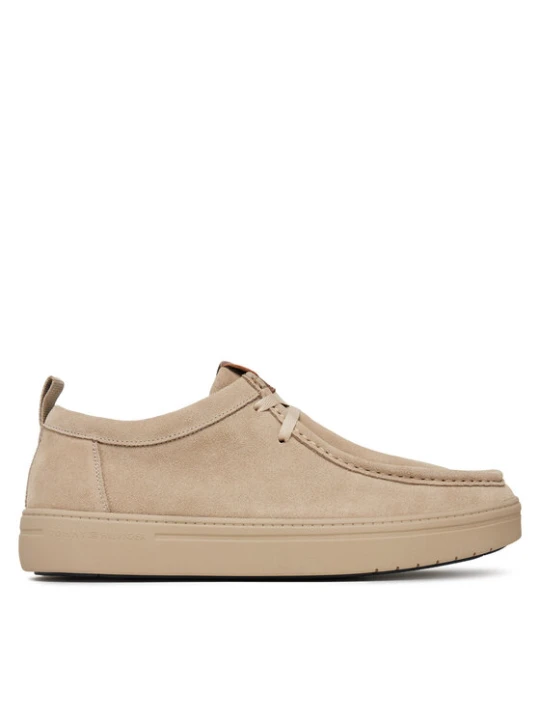 Zdjęcie produktu Półbuty Tommy Hilfiger Modern Light Suede Moc Toe Shoe FM0FM05501 Beżowy