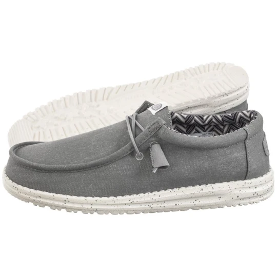 Zdjęcie produktu Półbuty Wally Stretch Canvas Light Grey 40700-007 (HY14-c) Hey Dude
