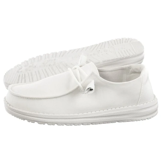 Zdjęcie produktu Półbuty Wendy Slub Canvas White 40063-100 (HY16-a) Hey Dude
