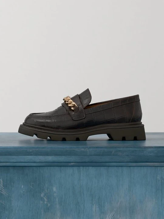 Zdjęcie produktu Półbuty wsuwane Copenhagen Shoes ciemnobrązowy