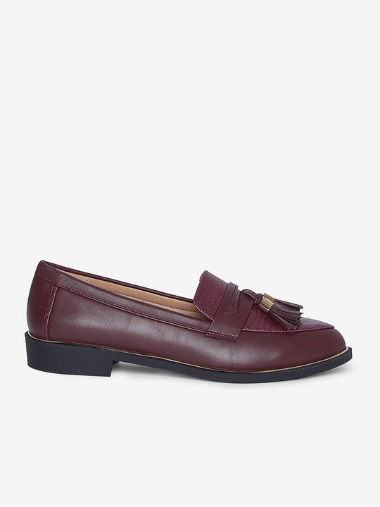 Zdjęcie produktu Półbuty wsuwane Dorothy Perkins bordowy