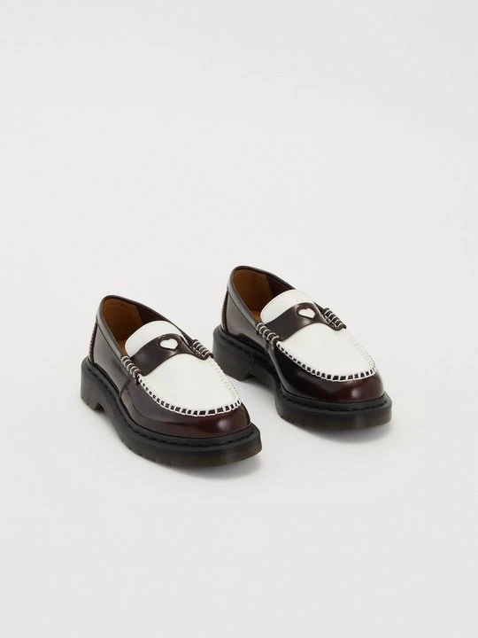 Zdjęcie produktu Półbuty wsuwane Dr. Martens bordowy
