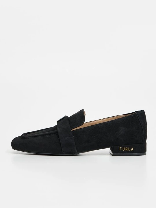 Zdjęcie produktu Półbuty wsuwane Furla antracytowy melanż
