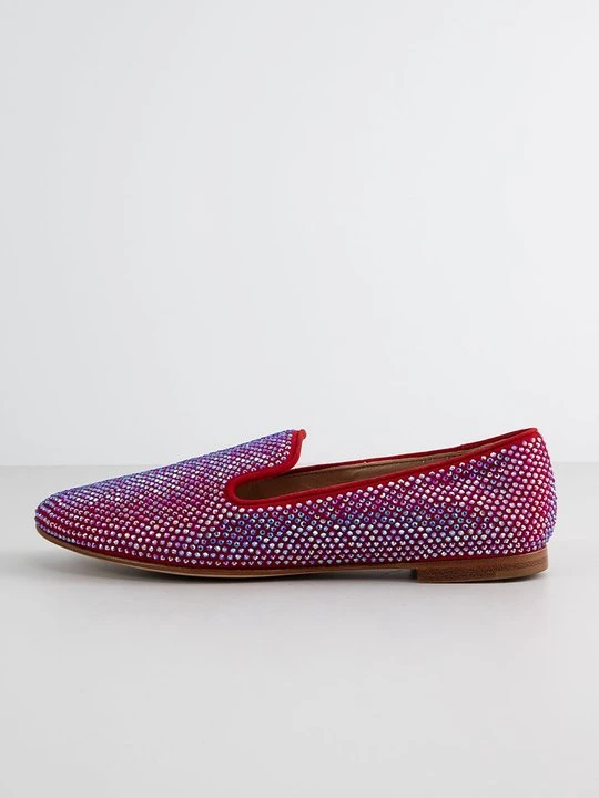 Zdjęcie produktu Półbuty wsuwane Giuseppe Zanotti czerwony