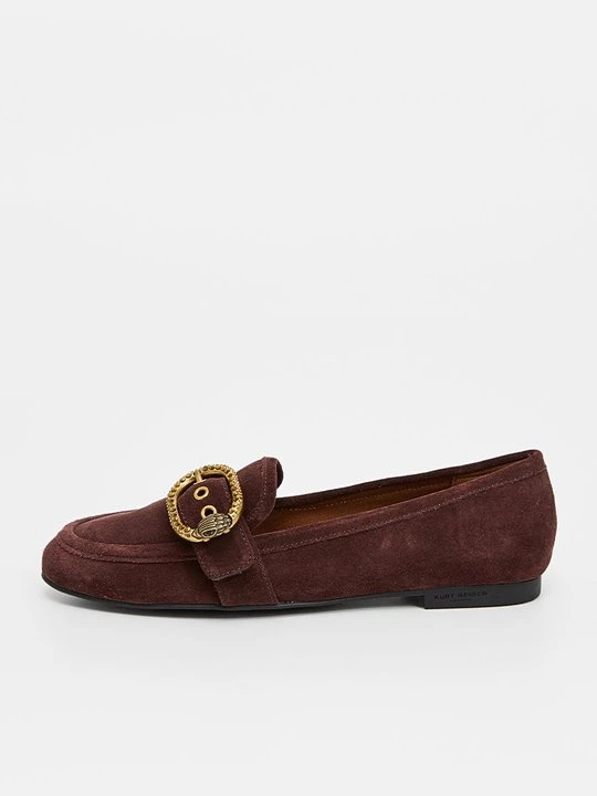 Zdjęcie produktu Półbuty wsuwane Kurt Geiger ciemnobrązowy