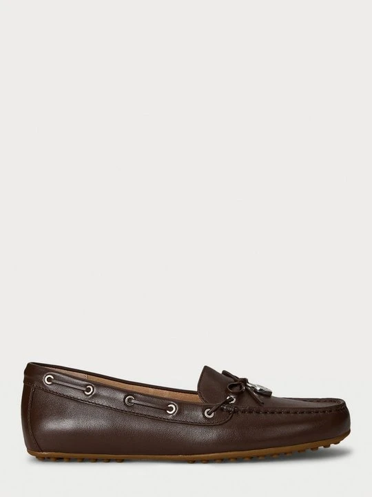 Zdjęcie produktu Półbuty wsuwane Lauren Ralph Lauren ciemnobrązowy
