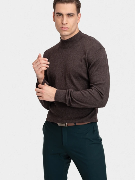 Zdjęcie produktu Półgolf OCTAVIUS 01050C80PRA Giacomo Conti brazowy