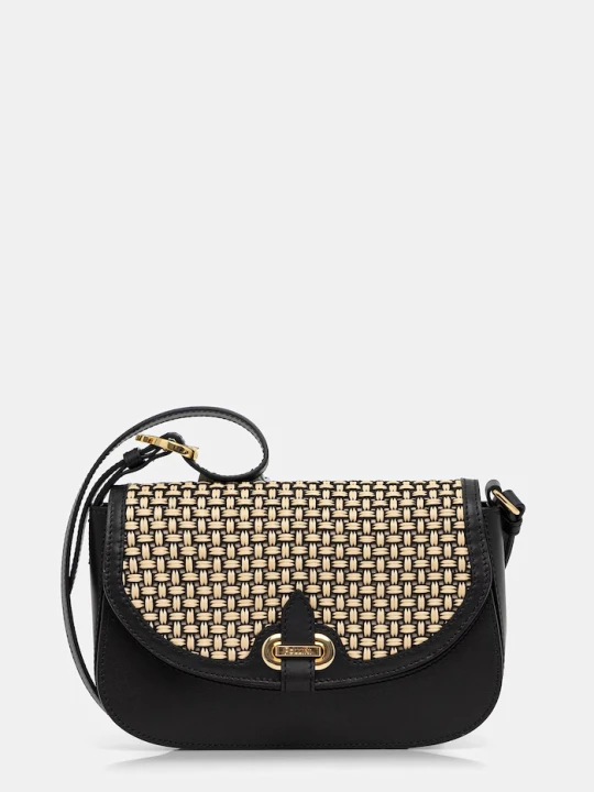 Zdjęcie produktu Pollini torebka crossbody damska skórzana czarny