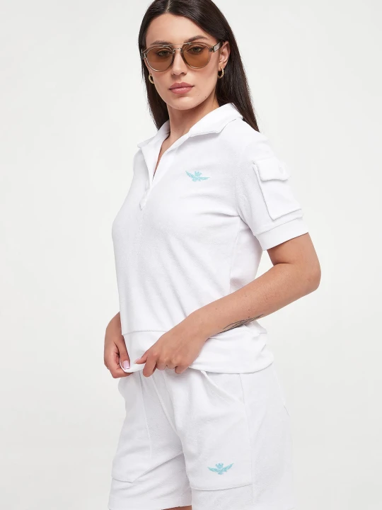 Zdjęcie produktu Polo damskie frotte AERONAUTICA MILITARE