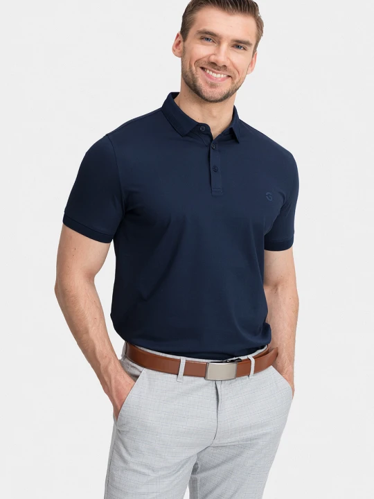 Zdjęcie produktu Polo PASQUALE 01039A75GCA Giacomo Conti granatowy