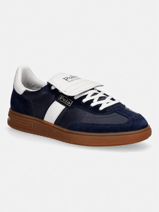 Zdjęcie produktu Polo Ralph Lauren Bedford Ft sneakersy damskie skórzane granatowy
