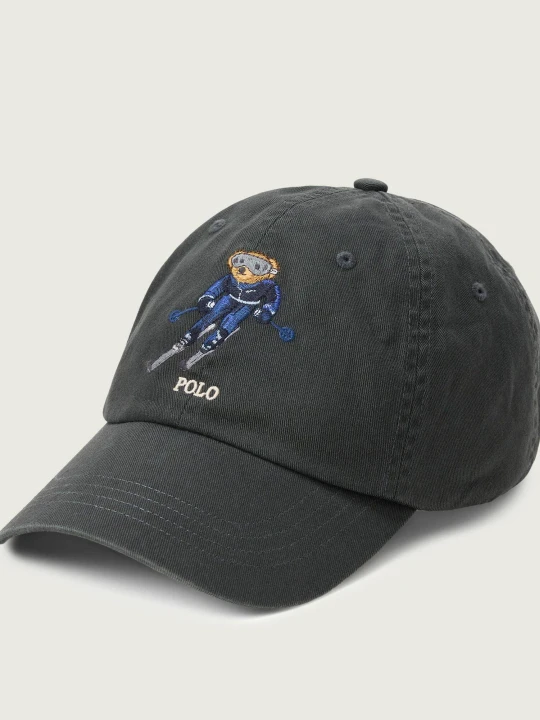 Zdjęcie produktu POLO RALPH LAUREN Bejsbolówka | z dodatkiem skóry szary
