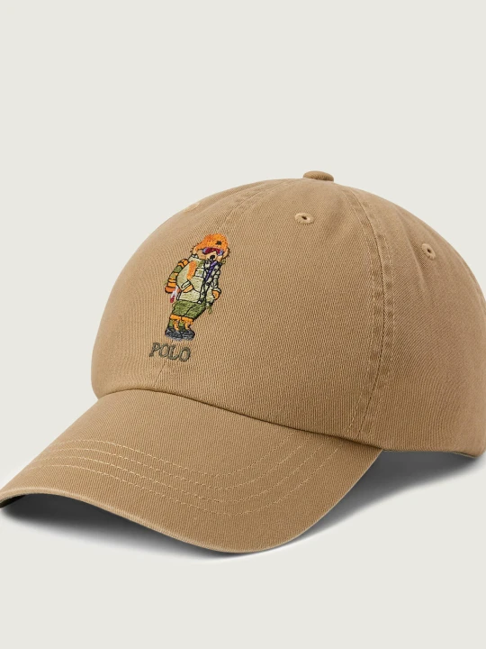 Zdjęcie produktu POLO RALPH LAUREN Bejsbolówka | z dodatkiem skóry beżowy