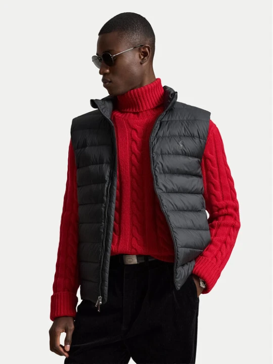 Zdjęcie produktu Polo Ralph Lauren Bezrękawnik 710B20425001 Czarny Regular Fit