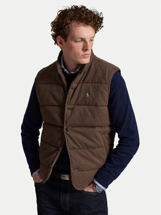 Zdjęcie produktu Polo Ralph Lauren Bezrękawnik 710B26155003 Brązowy Regular Fit